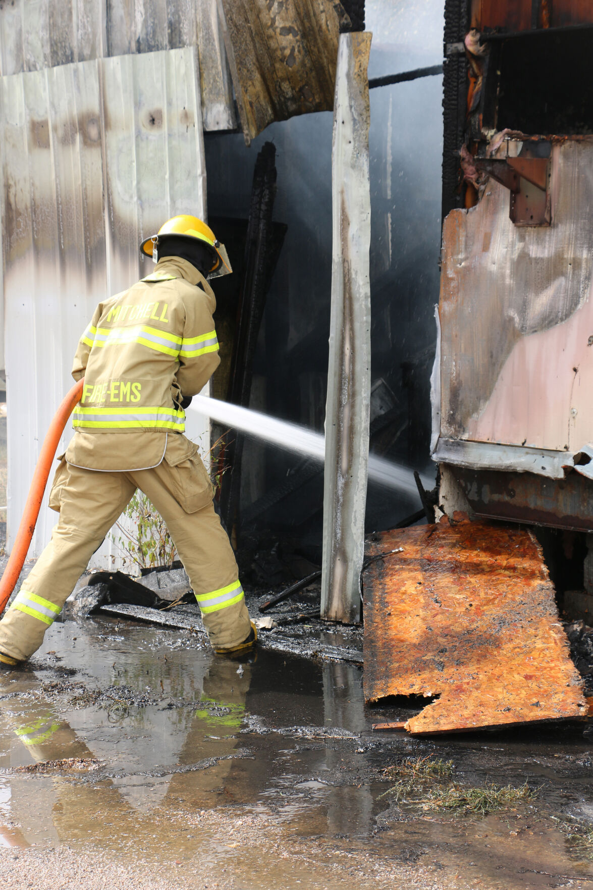 PHOTOS: Mitchell Fire